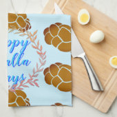 Happy Challa Days Geschirrtuch (Viertel Falte)