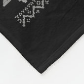 Happy Challah Days Fleecedecke (Ecke)