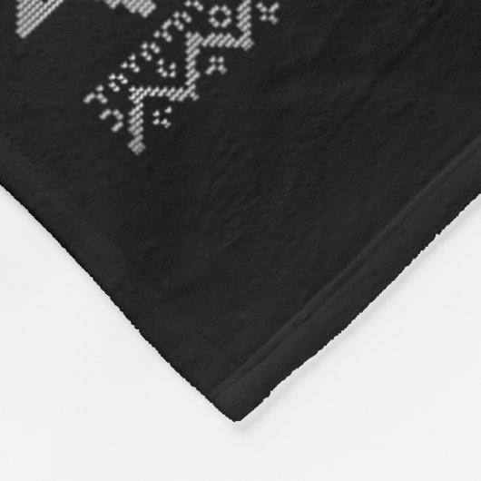 Happy Challah Days Fleecedecke (Ecke)