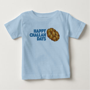 Happy Challah Days Hanukkah Chanukah Holiday Brot Baby T-shirt