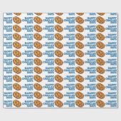 Happy Challah Days Hanukkah Chanukah Holiday Geschenkpapier (Flach)