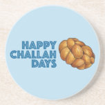 Happy Challah Days Hanukkah Jüdisches Urlaubsbrot Getränkeuntersetzer<br><div class="desc">Sandstone Untersetzer präsentiert eine originelle Marker-Abbildung eines Laib von herausforderndem Brot,  mit HAPPY CHALLAH DAYS in einem lustigen Schriftart. Ideal für Hanukkah! Sehen Sie nicht,  wonach Sie suchen? Brauchen Sie Hilfe bei der Anpassung? Klicken Sie auf "Kontakt mit diesem Designer",  um etwas für Sie erstellt zu haben!</div>