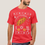 Happy Challah Days Hanukkah Menorah Ugly Pajama Id T-Shirt<br><div class="desc">Happy Challah Days Hanukkah Menorah Ugly Pajama Idee.</div>