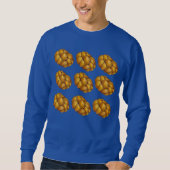 Happy Challah Days Holiday Hanukkah Chanukah Sweatshirt (Vorderseite)