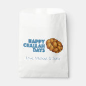 Happy Challah Days Holidays Hanukkah Chanukah Geschenktütchen (Vorderseite)