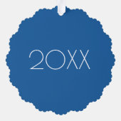 Happy Challah Days Holidays Hanukkah Chanukah Ornament Karte (Rückseite)