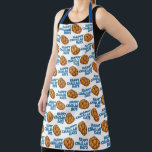 Happy Challah Days Holidays Hanukkah Chanukah Schürze<br><div class="desc">Das Design der Schürze ist in allen Ausführungen mit einer originalen Marker-Abbildung eines Laibs geflochtenen herausfordernden Brotes versehen. Dieses Design ist auch auf anderen Produkten erhältlich. Sehen Sie nicht,  wonach Sie suchen? Brauchen Sie Hilfe bei der Anpassung? Kontaktieren Sie Rebecca,  um etwas für Sie entworfen zu haben.</div>