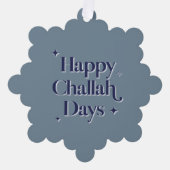 Happy Challah Days Ornament Card Karte (Vorderseite)