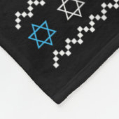 Happy Challah Days Ugly Christmas Hanukkah  Fleecedecke (Ecke)