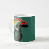 Happy Chameleon Kaffeetasse (Vorderseite Links)