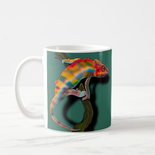 Happy Chameleon Kaffeetasse (Links)