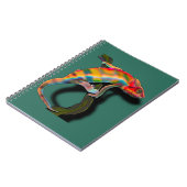 Happy Chameleon Notizblock (Linke Seite)