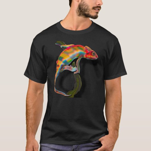 Happy Chameleon T-Shirt (Vorderseite)