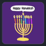 Happy Channukah Menora / Chanukia Quadratischer Aufkleber<br><div class="desc">hanuka, hannuka, hannukah, hanukah, hannukkah, hanukkah, chanukka, Channukka, chanukah, chanukkah, chanukkah chanukia, chanukkia, chanukia, hanukkia, menora, mennora Urlaub, Feiertage, Juden, Judentum, "fröhlicher hanukkah", fröhliches Gesicht", Candelabra, glücklich, kanukah, hannuka, hanukkah, hanuka, chanuka, chanukka, chanukah, kanuka, "glücklicher Kanukah", Sameach, chag sameach, menora, menorah, hanukia, hanukah, cha, chukka, chukka, cha, cha, cha, cha,...</div>