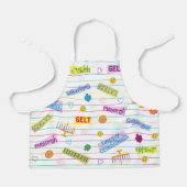 Happy Chanukah Pattern Schürze (Vorderseite)