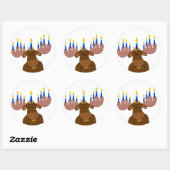 Happy Chanukah Sticker (Blatt)