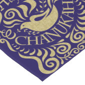 Happy Chanukah Time 14 x 72 Kurzer Tischläufer (Ecke)