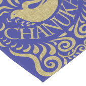 Happy Chanukah Time Großer Tischläufer (Ecke)