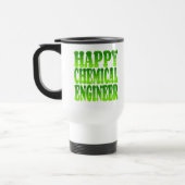 Happy Chemical Engineer in Green Reisebecher (Links)