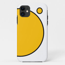Happy Chic Colorful Bold Big Little Yellow Circles Case-Mate iPhone Hülle