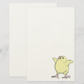Happy Chick Briefpapier (Vorne/Hinten)