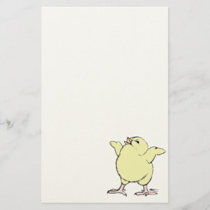 Happy Chick Briefpapier
