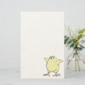 Happy Chick Briefpapier (Stehend Vorderseite)