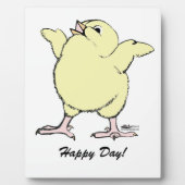 Happy Chick Fotoplatte (Vorderseite)