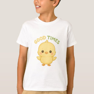 Happy Chick "Good Times" Kinder Grafik T-Shirt