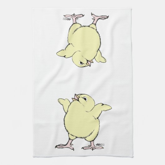 Happy Chick Handtuch (Vertikal)