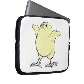Happy Chick Laptopschutzhülle (Vorne Rechts)