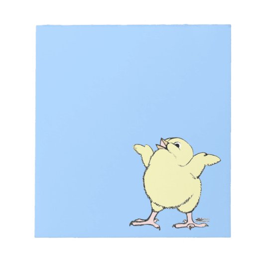 Happy Chick Notizblock (Vorderseite)