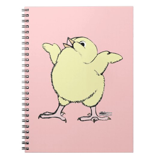 Happy Chick Notizblock (Vorderseite)
