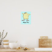 Happy Chick Poster (Küche)