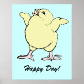 Happy Chick Poster (Vorne)