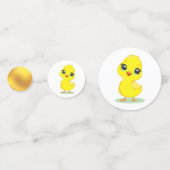 Happy Chick Table Confetti Konfetti (Vorderseiten)
