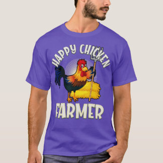 Happy Chicken Bauer T-Shirt