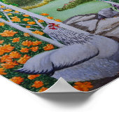 Happy Chicken Park Poster (Ecke)