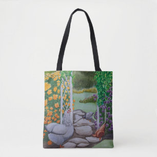 Happy Chicken Park Tasche