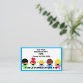 Happy Children Daycare Visitenkarte (Stehend Vorderseite)