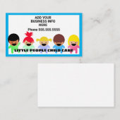 Happy Children Daycare Visitenkarte (Vorne/Hinten)