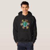 Happy Children Environmental Protection Earth Day Hoodie (Vorne ganz)
