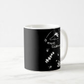 Happy Children's Day Black Graphic T-Shirt Kaffeetasse (VorderseiteRechts)