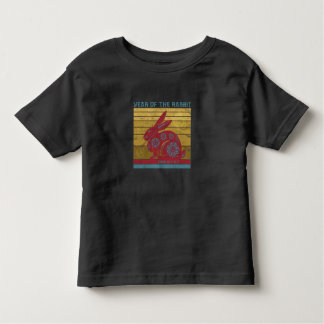 Happy Chinese New Year 2023 Rabbit Kleinkind T-shirt