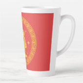 Happy Chinese New Year 2023 Rabbit Milchtasse (Rechts)