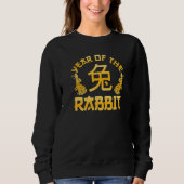 Happy Chinese New Year 2023 Year of the Rabbit Zod Sweatshirt (Vorderseite)
