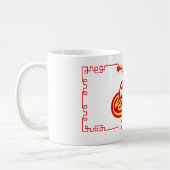 Happy Chinese New Year 2025 mit Red Lantern Kaffeetasse (Links)