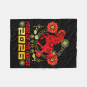 Happy Chinese New Year 2026 Lunar New Year Of The Fleecedecke (Vorderseite (Horizontal))