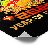 Happy Chinese New Year 2026 Lunar New Year Of The Poster (Ecke)