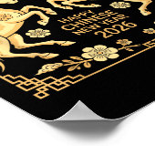 Happy Chinese New Year 2026 Tee Lunar New Year Of  Poster (Ecke)